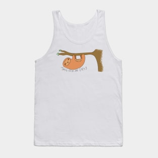 Take it Easy Sloth Tank Top